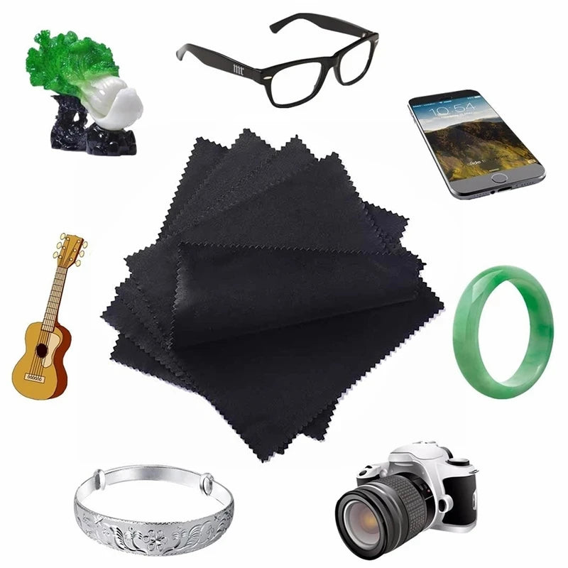 5/10 pcs/lot Glasses Cloth Microfiber Sunglasses Eyeglasses 15*15cm Glasses Eyewear Clean Lens Cloth Accessories