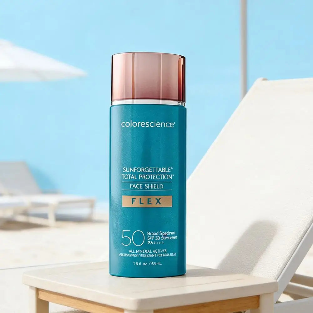 55ml Self-Tanning Foundation Colorescience Sunforgettable Face Shield Flex Broad Spectrum Mineral Sunscreen Water Resistant