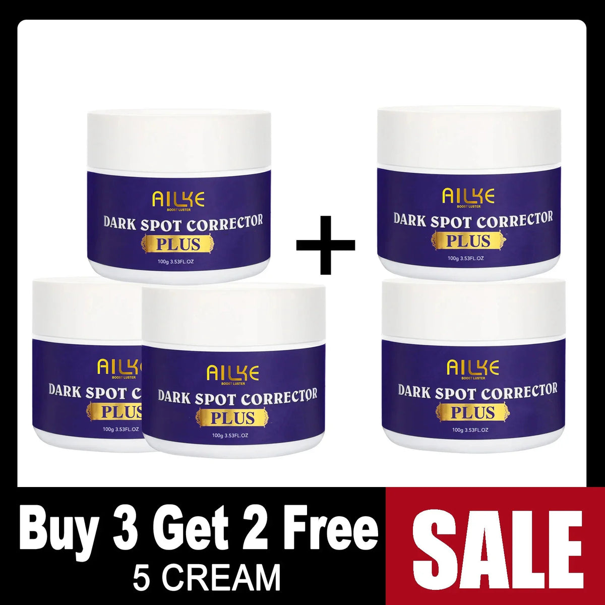 AILKE Double Glutathione Skin Care Set - Whitening & Dark Spot Corrector