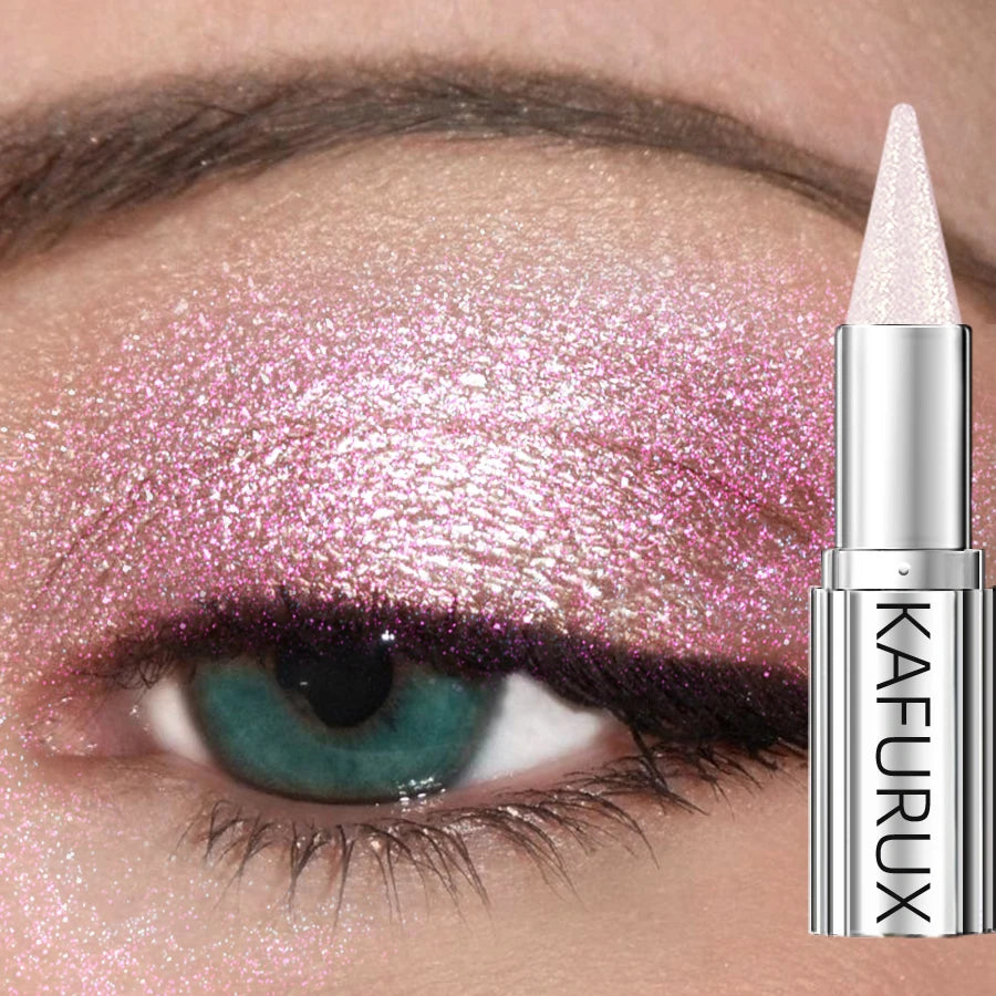 Waterproof Eyeshadow Sticks Set 12 Colors Long Lasting High Pigment Shimmer Metallic Glitter For Bold Eye Makeup Lovers