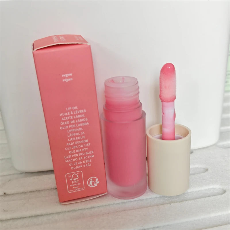 Fashion Brand Summer Lipstick Birthday Cake Vanilla Brown Sugar Lip Gloss Moisturizing and Hydrating Lip Balm Makeup Products