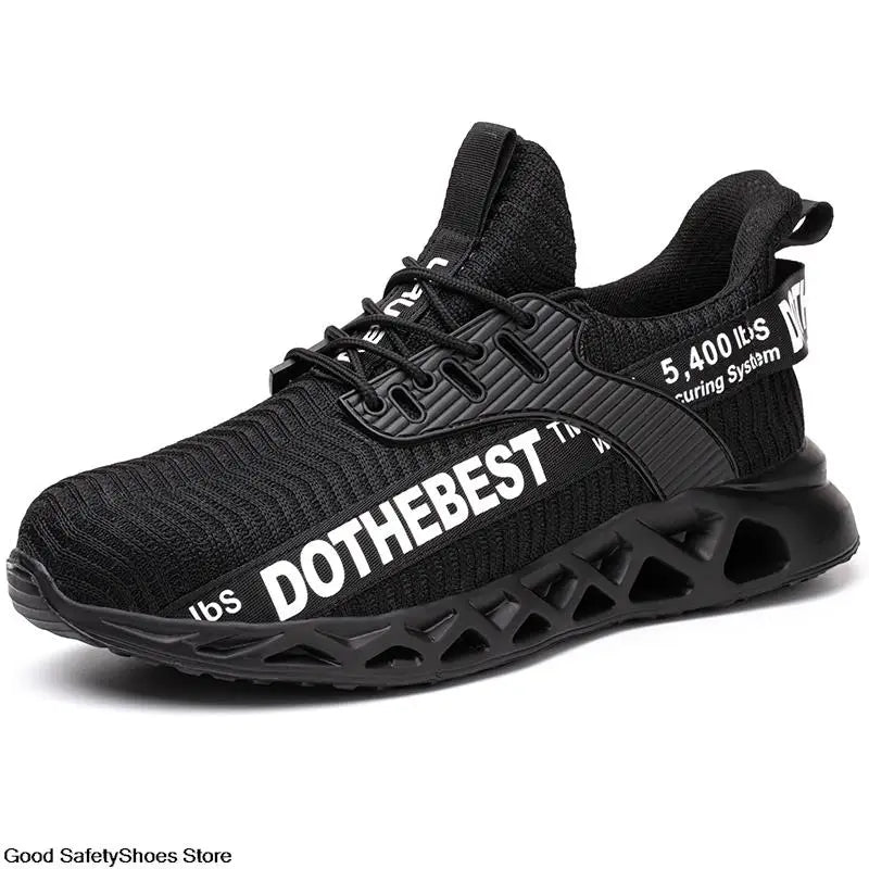Safety Shoes Men For Work Sneakers Women'S Men Steel Toe Work Shoes Security Protective Shoes Lightweight Anti-Smash Anti-Puncture