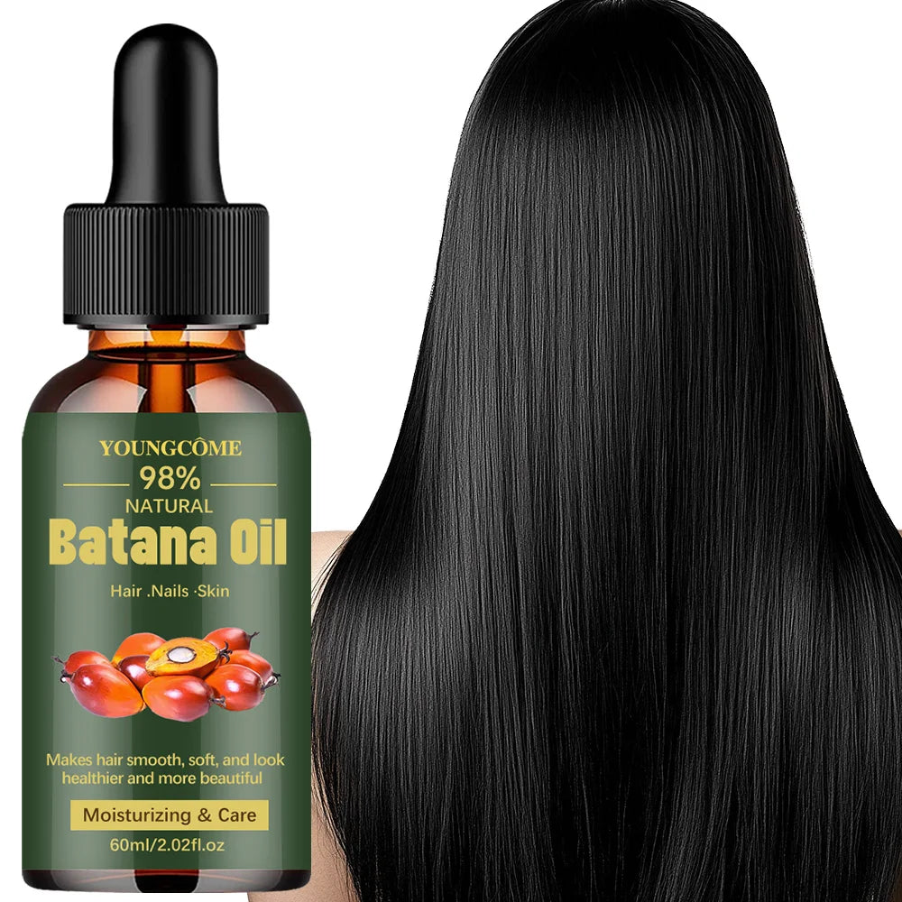 Youngcome Pure Batana Oil for Hair Growth and Nourishment 60ml