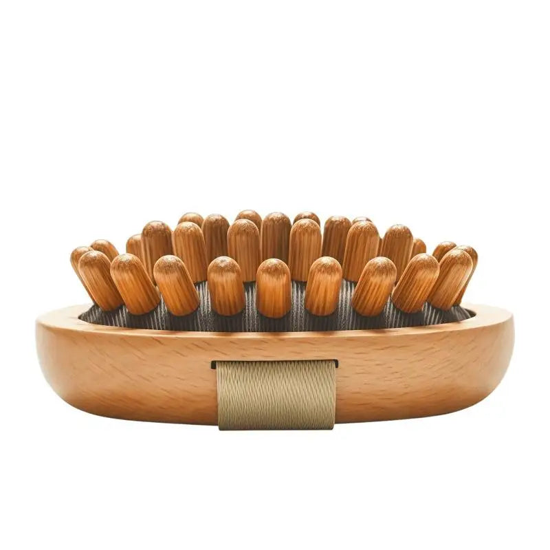 Body Meridian Brush Soothing Essential Oil Spa Air Cushion Massage Hair Comb Resin Gua Sha Scalp Massage Brush Body Massager