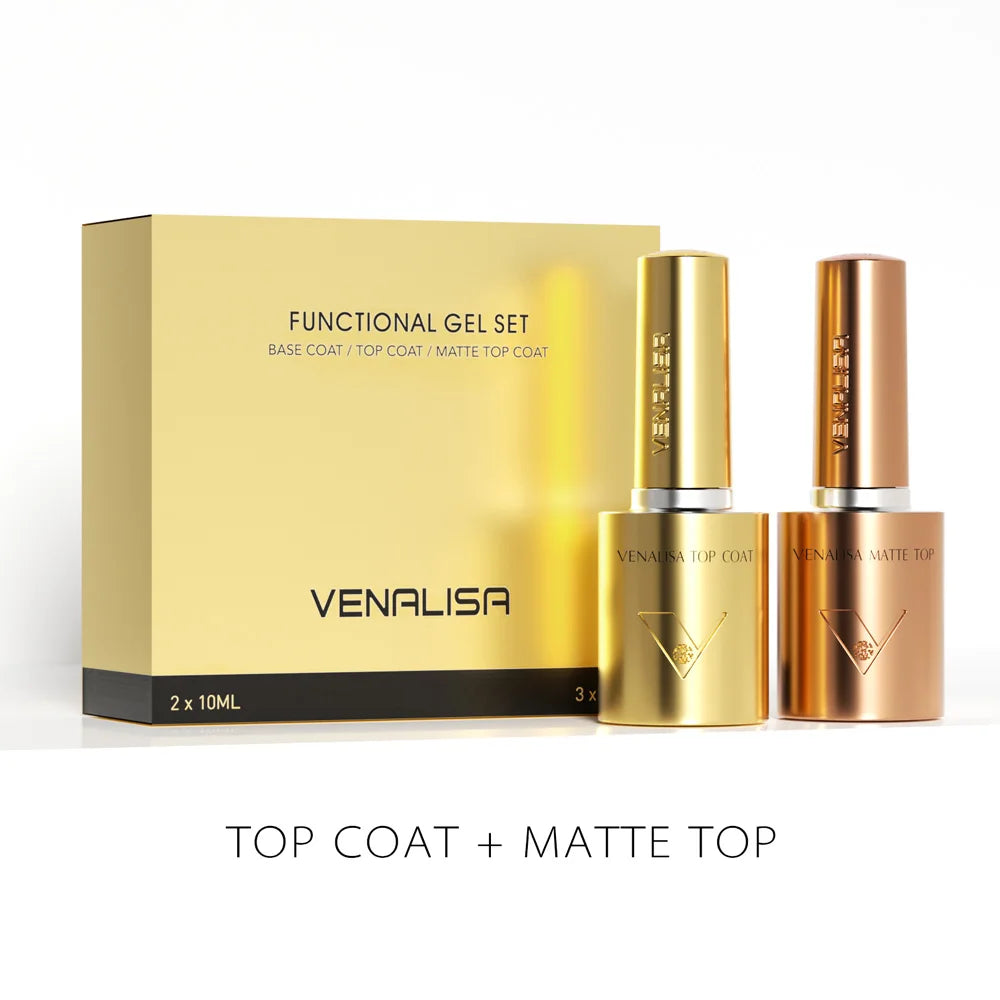 Venalisa 10ml Nail Gel Polish - HEMA/TPO Free Soak-Off UV LED Gel