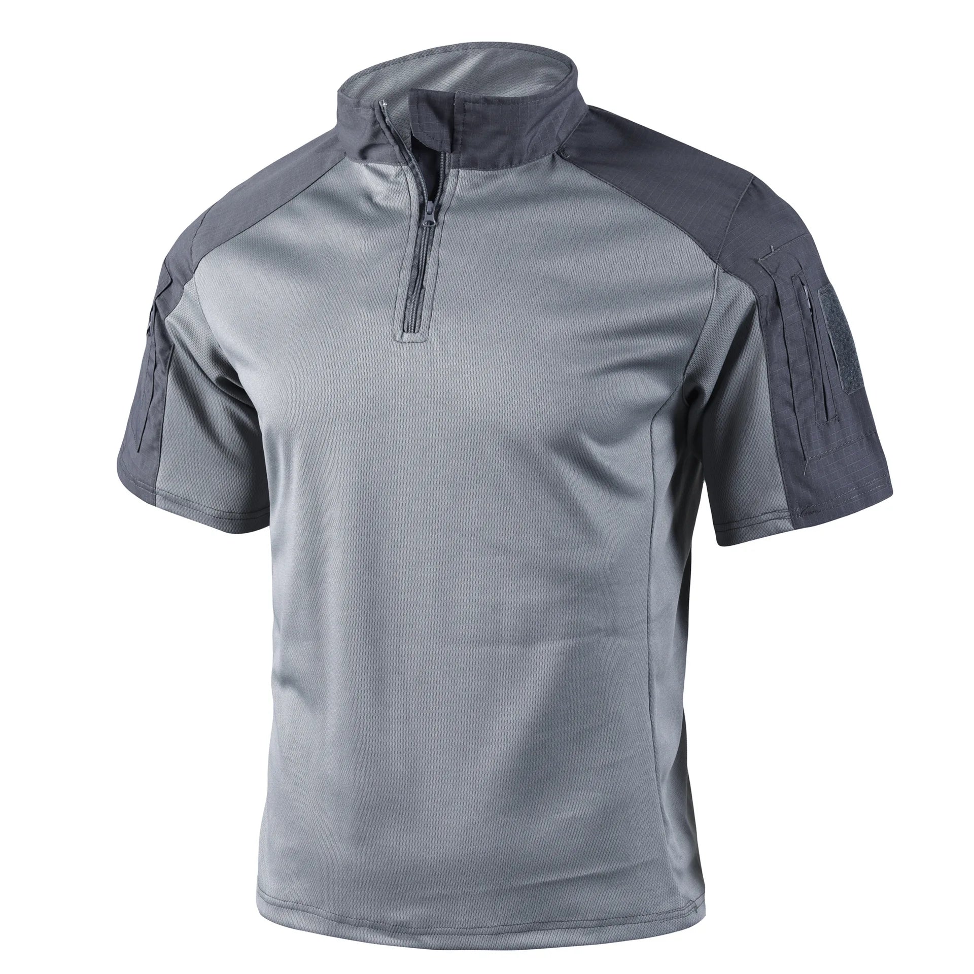 Camo Tactical Shirt Short Sleeve Quick Dry Combat T-Shirt Men'S Camouflage Military Army T Shirt Outdoor Hunting Hiking Shirts