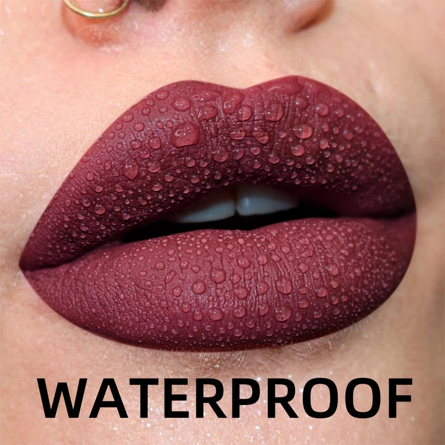 MCD Matte Velvet Liquid Lipstick - Waterproof Long-Lasting Lip Gloss