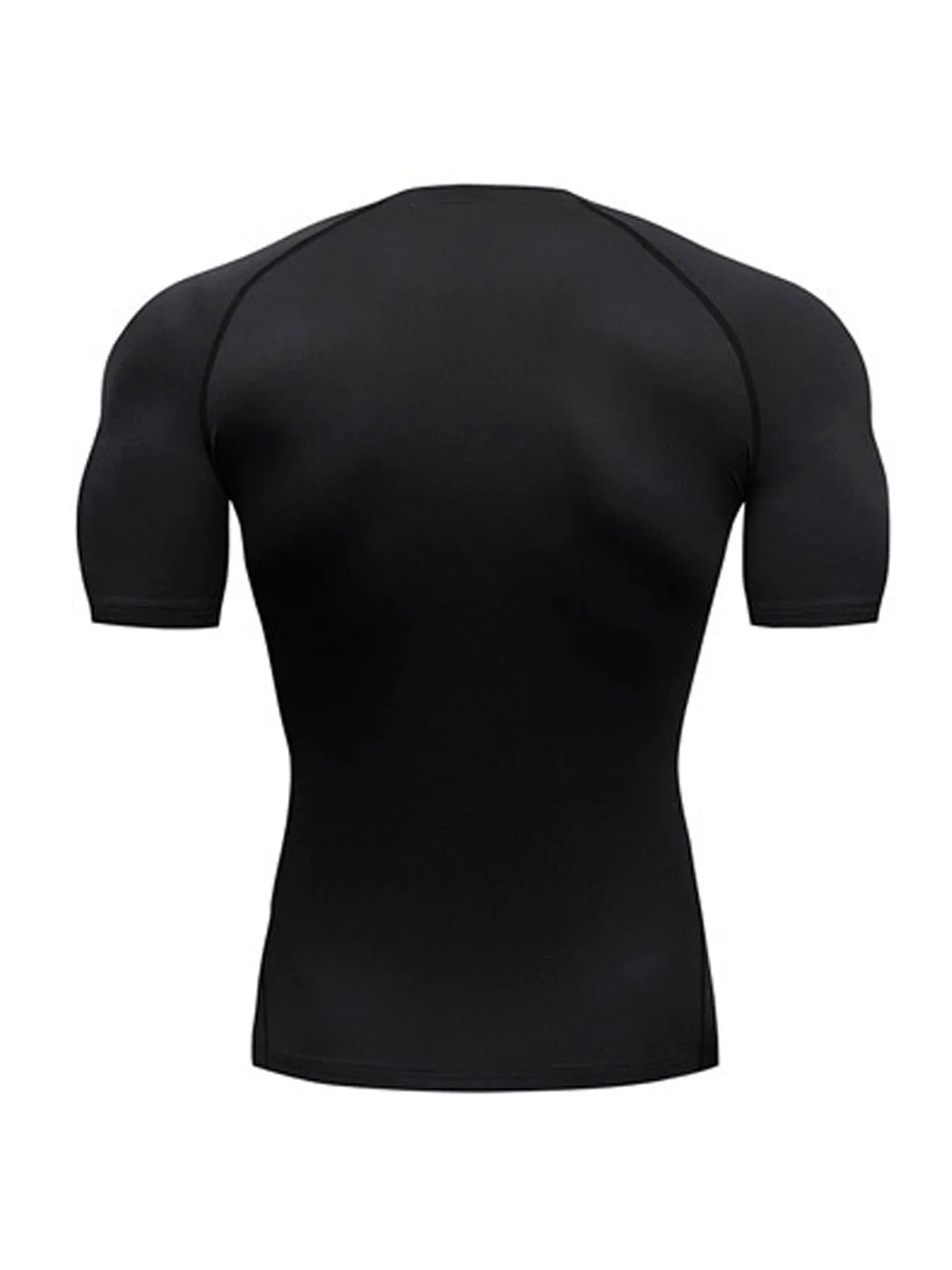 Men'S Bodybuilding Sports Tight T-Shirt Summer Compression O-Neck T Shirt Gym Fitness Quick Dry Running Tshirt Male Workout Tops