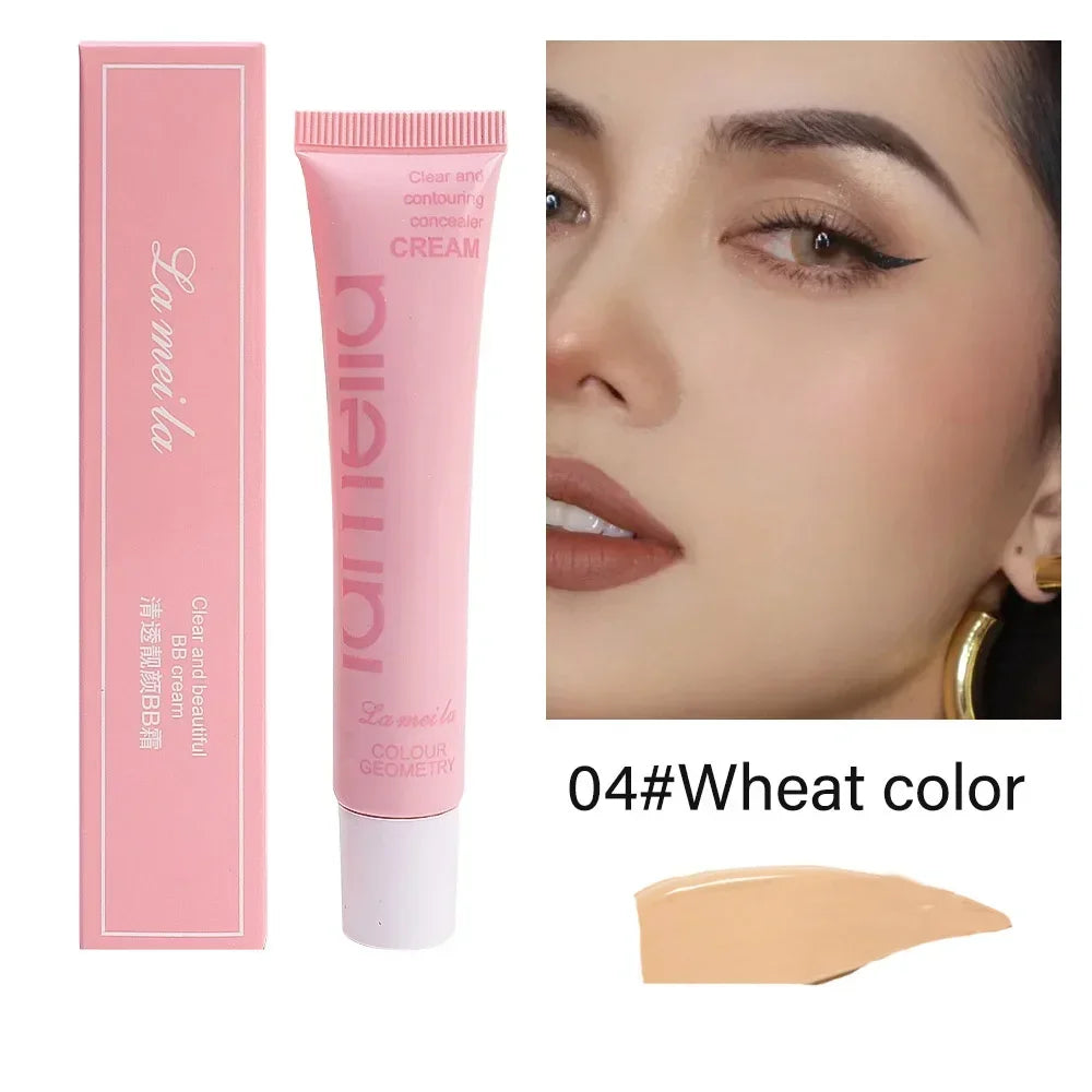 Moisturizing Liquid Foundation 15ml Oil Control Waterproof Long Lasting Matte Coverage For Oily Skin 4 Shades