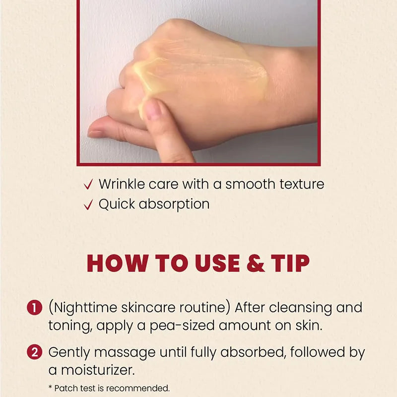 PWYUMAN Retinol Face Serum - Anti-Aging Moisturizing Ampoule 30ml