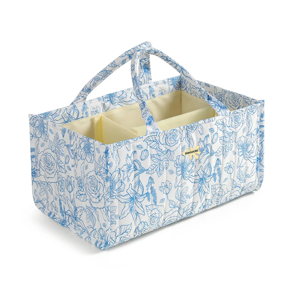 Pangdube Fashion Diaper Stackers & Caddies Waterproof Baby Diaper Organizer Bag Foldable Storage Bag For Baby Things
