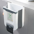 Cubo de basura plegable para cocina, cubo de basura de pared, cubo de basura para puerta de armario de cocina, cubo de basura plegable para vehículos