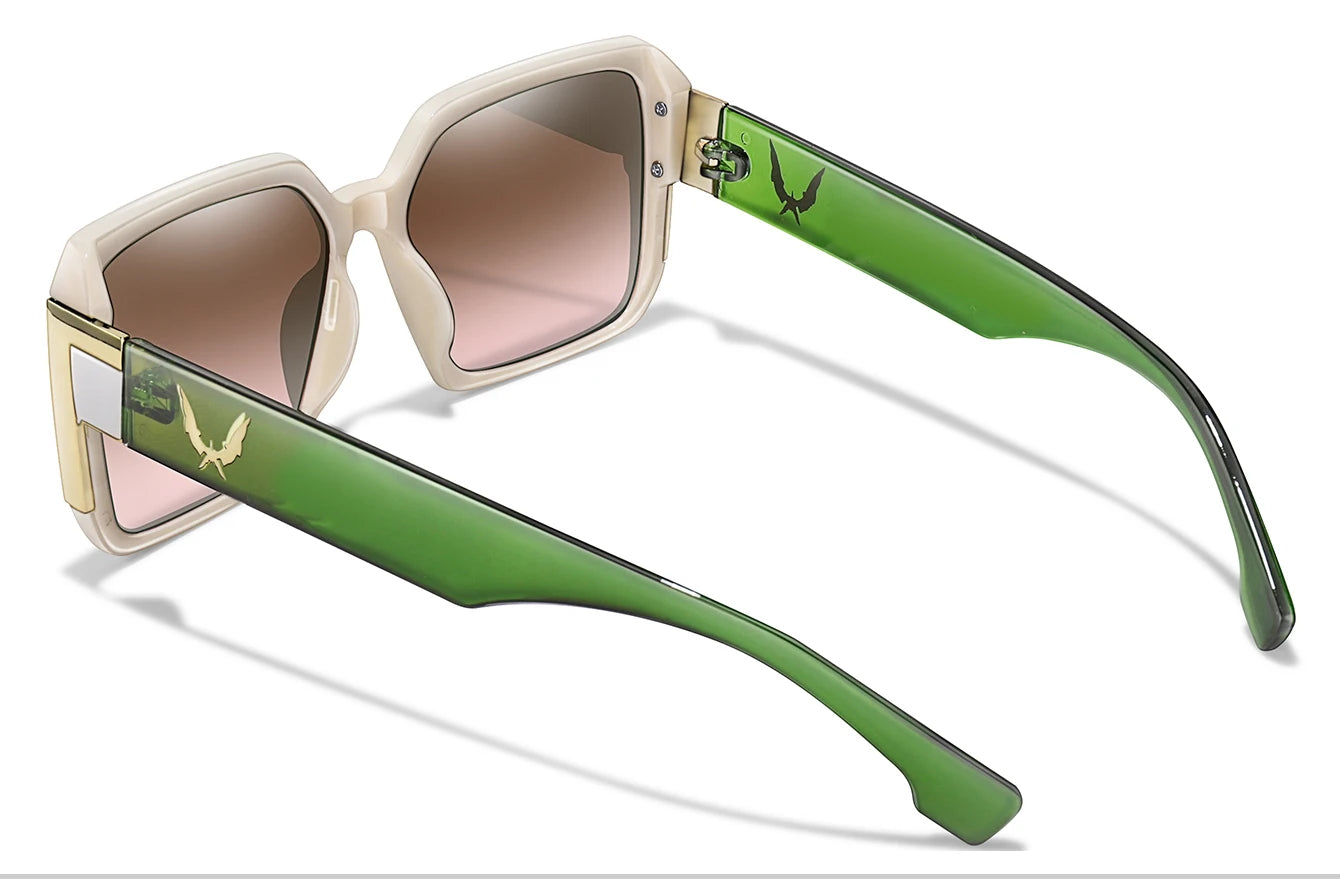 Fashion Sunglasses for Women Casual Square Shades with UV Protection for Daily wearing, Fishing, Driving, Golf, Travel With Box
