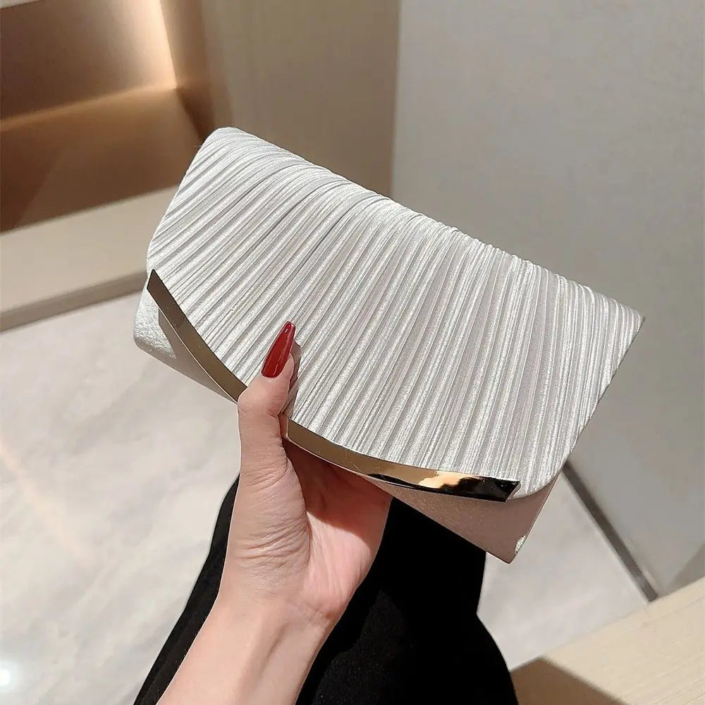 Elegant Glitter Evening Bags Chain Sequins Clutches Shoulder Bag Women Ladies