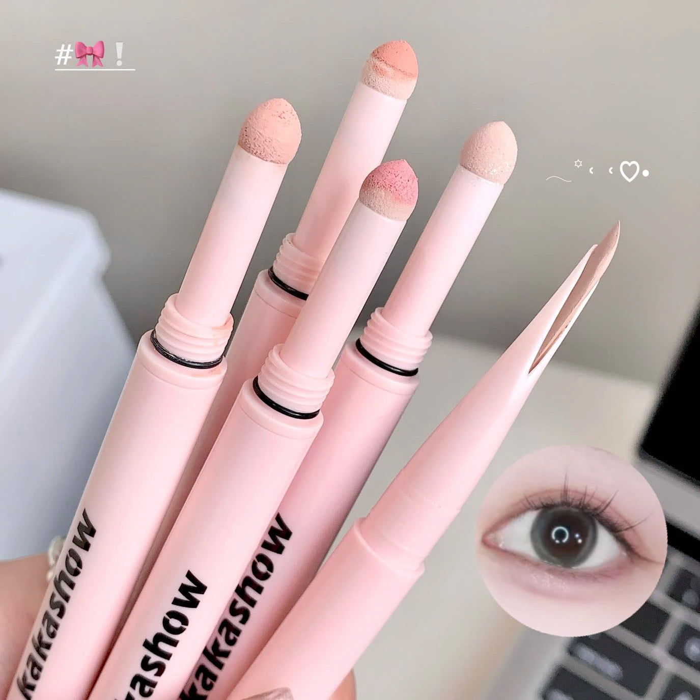 Meniscus Double-end Lying Silkworm Eyeliner Pencil Diamond Glitter Matte Eyeshadow Pen Brightening Cream Shadow Highligh Makeup
