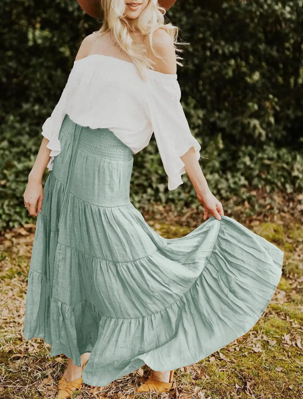 Summer High Waisted Maxi Skirts Women Clothing Fashion Ropa Mujer Faldas Casual Bohemian Long Skirt Saias Harajuku Streetwear
