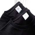 Men's and Women's T-shirts 300G Heavy Gray-purple Round Neck Short-sleeved T-shirts Women's Basic Pure Cotton Simple
