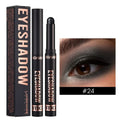 6-color Pearl Eyeshadow Pen Metallic Purple Green Eyeliner and Silkworm Pen Gliter for Eyes Lasting Waterproof Make Up Crayon
