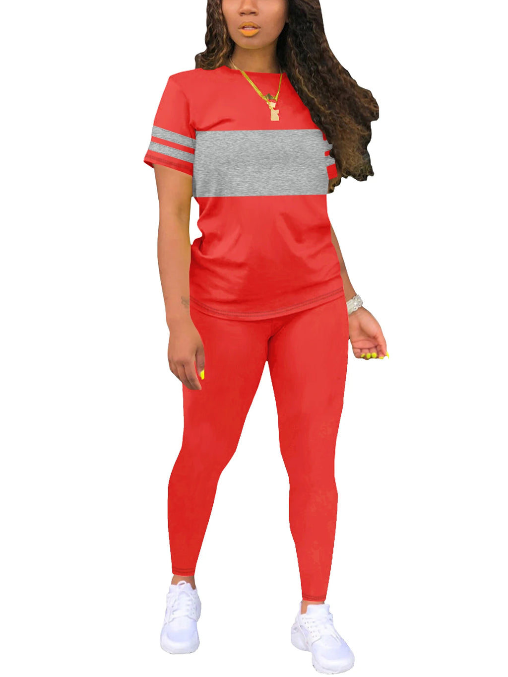 Women's Summer Casual Set – Fashionable Loose Fit Comfortable Ensemble