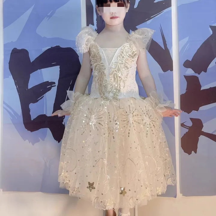 Dance Costumes Girls Dresses Cosplay Girl Ballet Leotards Baby Outfit Vestidos Summer Children Ballet Dress Tutu Kids Clothes