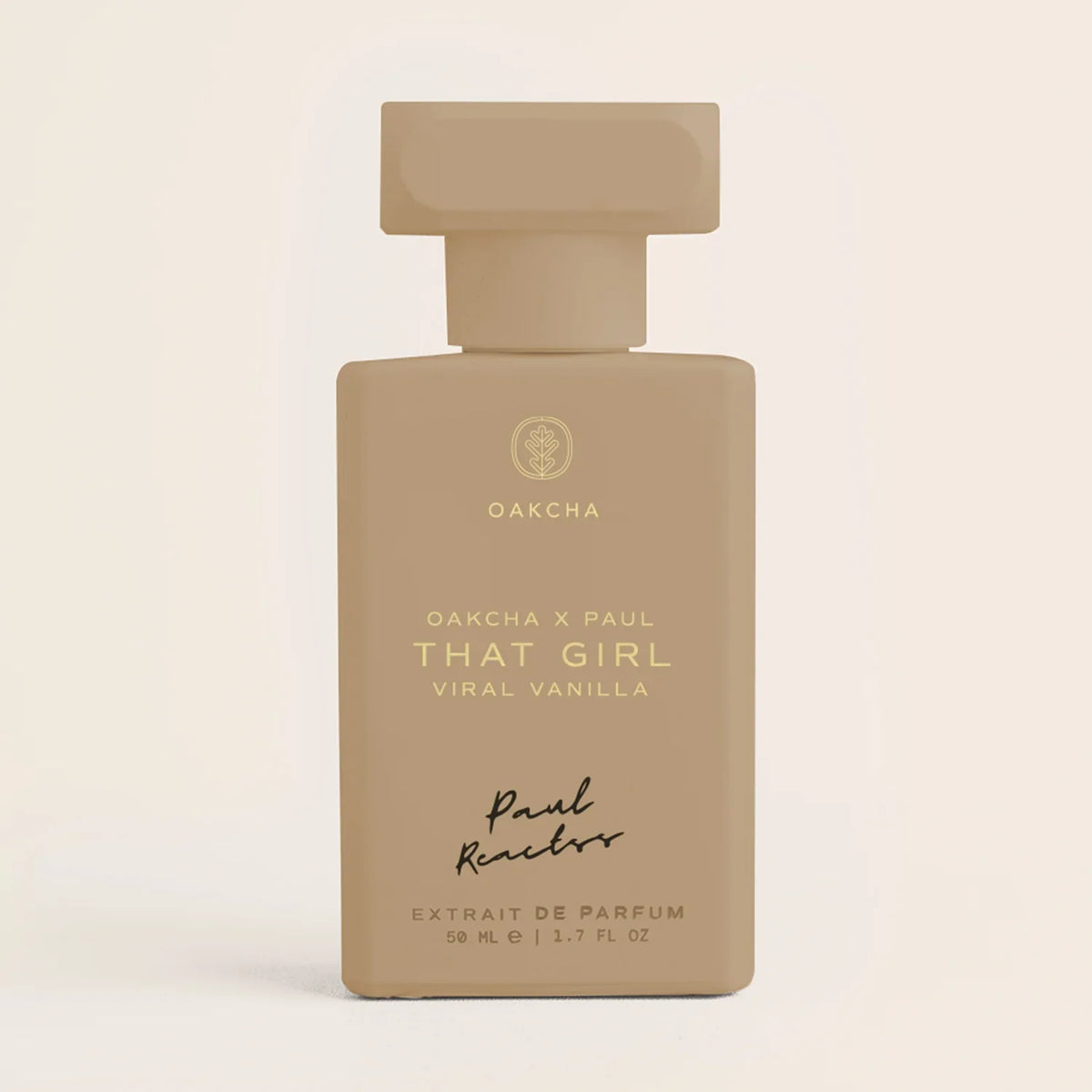 OAKCHA That Girl Viral Vanilla Designer Dupe Women Perfume Viral Warm Creamy Vanilla Sweet Scent 50ml Portable Matte Khaki Bottle Long Wear Feminine Neutral Fragrance Affordable Daily Perfume