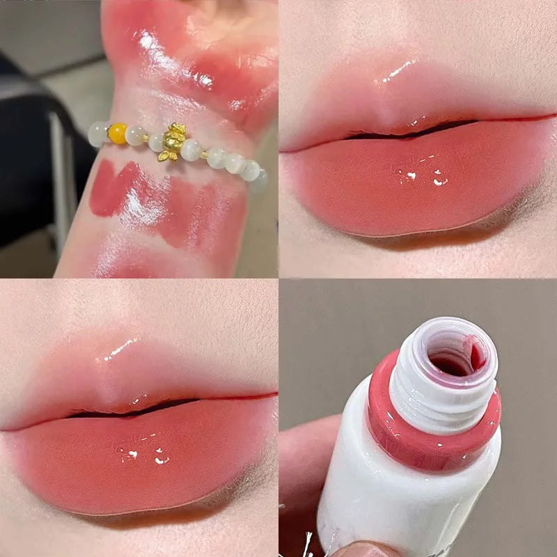 Herorange Glossy Lip Gloss Hydrating Watery Plump Lip Tint