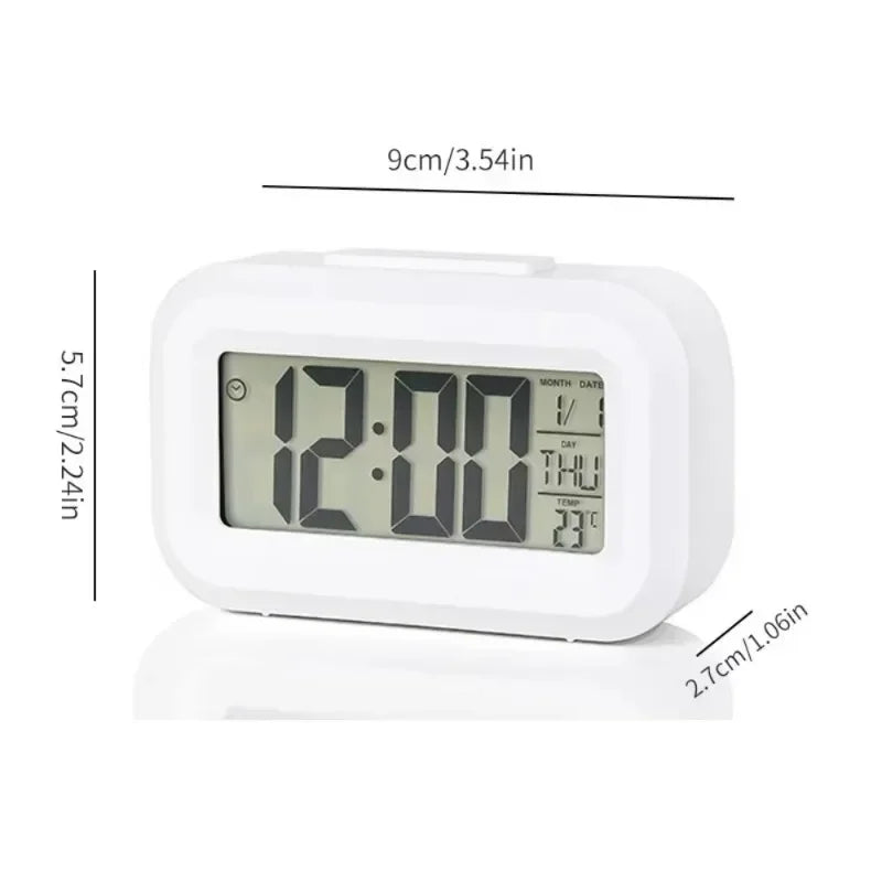LED Digital Alarm Clock – Multi-Function Desktop & Bedroom Decor Clock