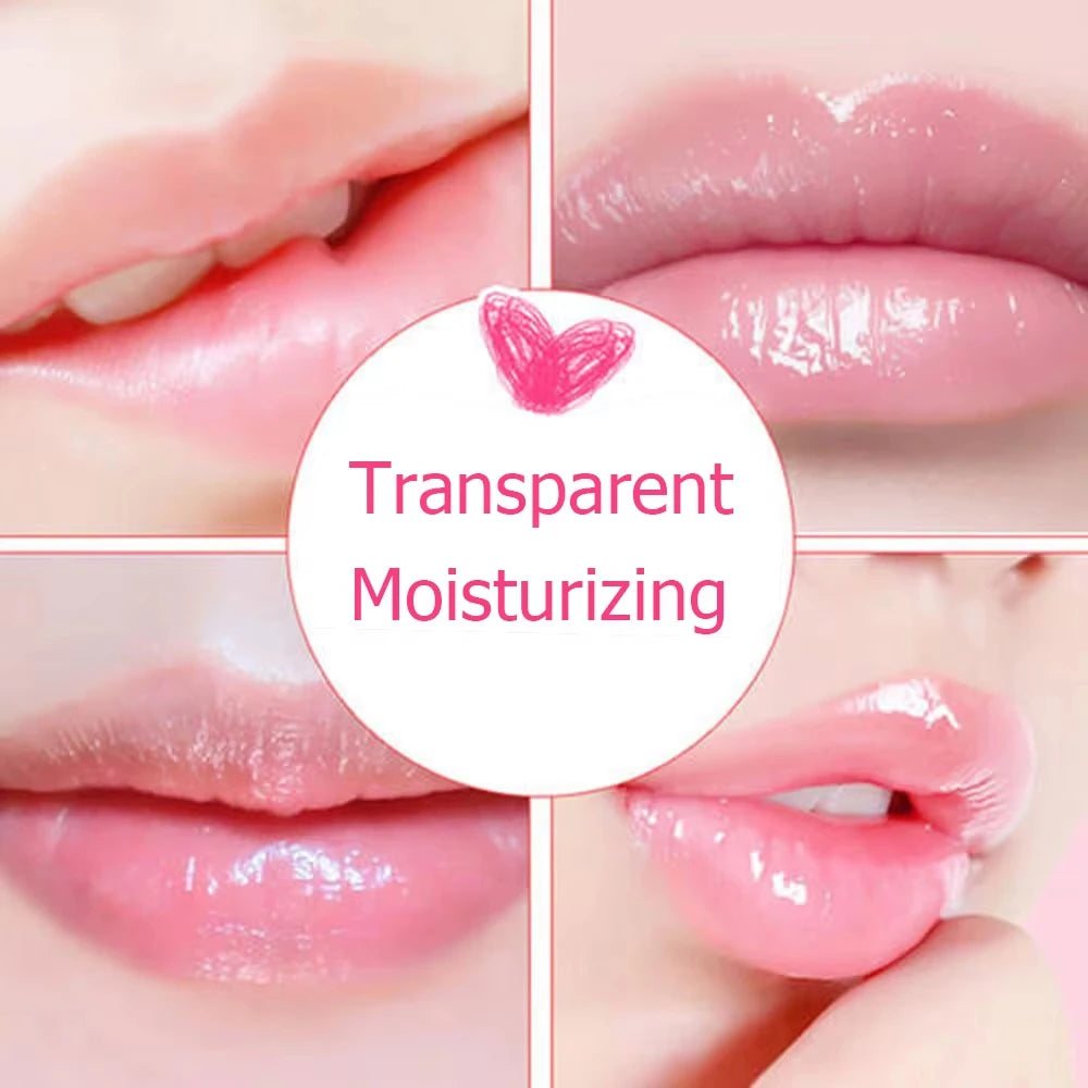 6Pcs Fruit Flavor Lip Oil Set - Moisturizing Plumping Lip Gloss
