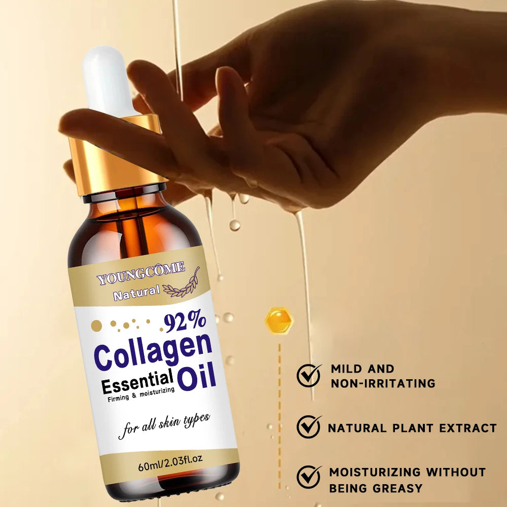 Collagen Peptide - Anti Aging Collagen Serum For Face, Skin Brightening, Reduces Fine Lines & Wrinkles, Heals And Repairs Skin