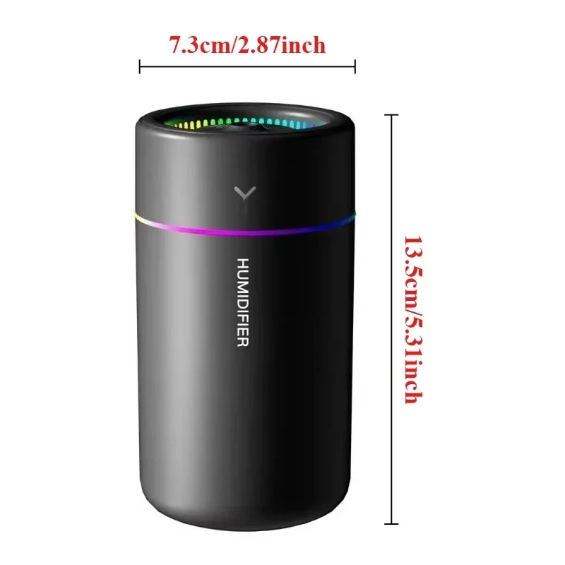 Kebidumei 280ml Car Air Humidifier & Aroma Diffuser