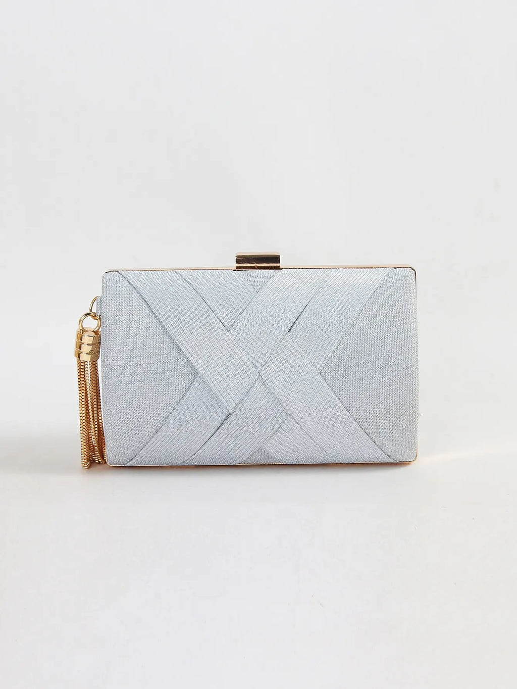 Women Clutch Bag Evening bag Fringed Evening Handbag,Lady Party Wedding Clutch Purse Chain Shoulder Cross Body Bag