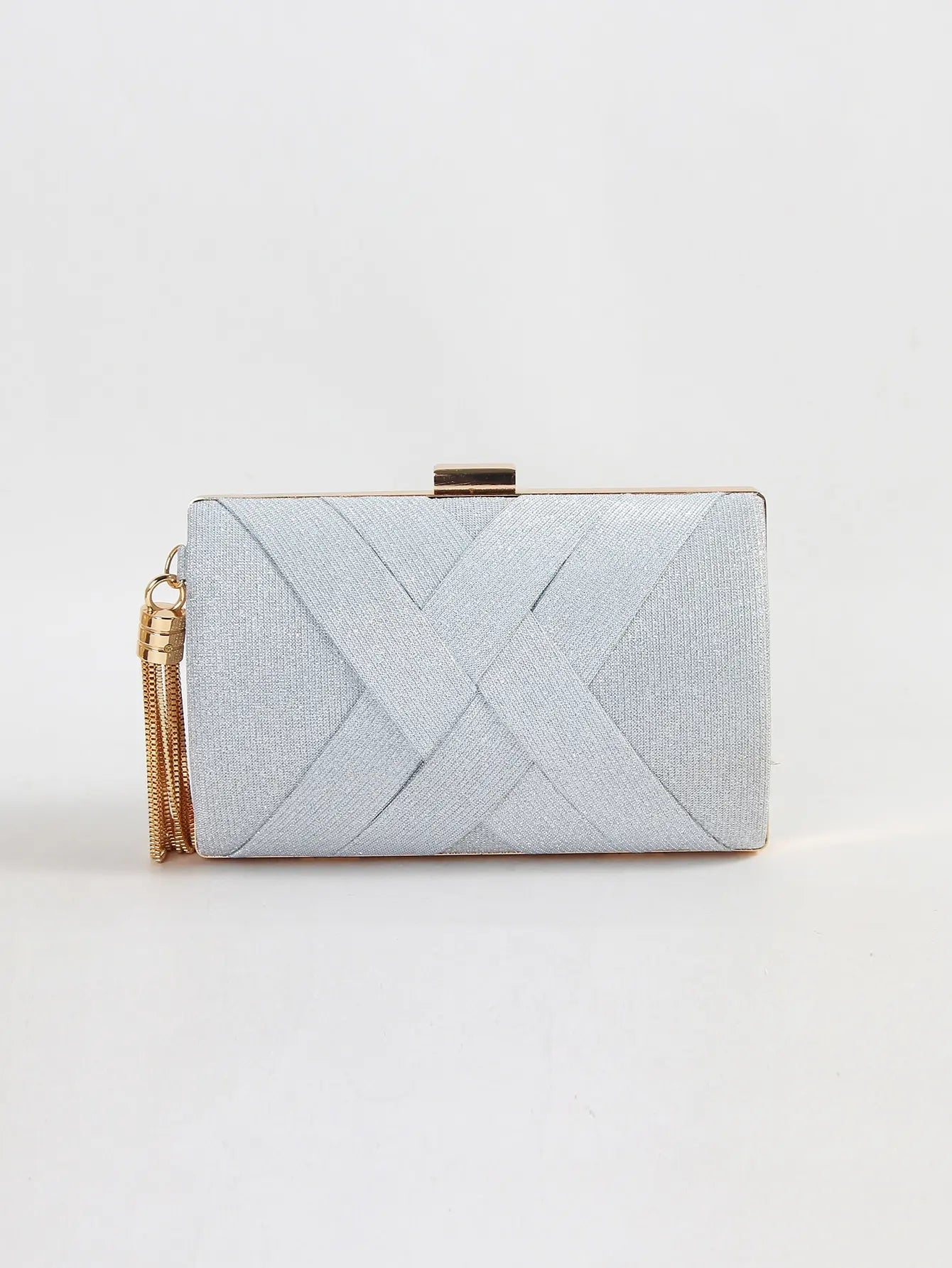 Women Clutch Bag Evening bag Fringed Evening Handbag,Lady Party Wedding Clutch Purse Chain Shoulder Cross Body Bag