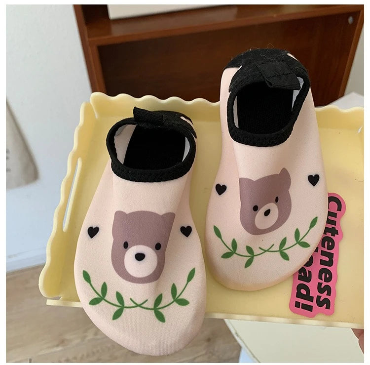 Baby Boys Beach Shoes Girl Children Print Waterproof Sports Sneakers Swimming Aqua Barefoot Shoes Indoor Kids Outdoor Slippers