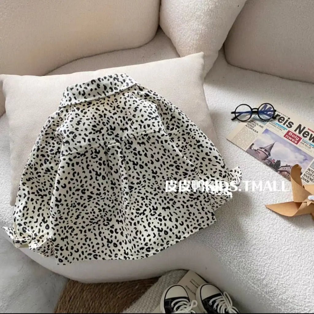 2025 New Spring autumn Baby Girls boys Cotton soild T shirts coat Cute Children kids Clothes