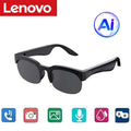 Lenovo AI Smart Glasses Voice Assistant Music Touch Control Bluetooth Call Outdoor Fashion Sunglasses For Men Women 2026 New