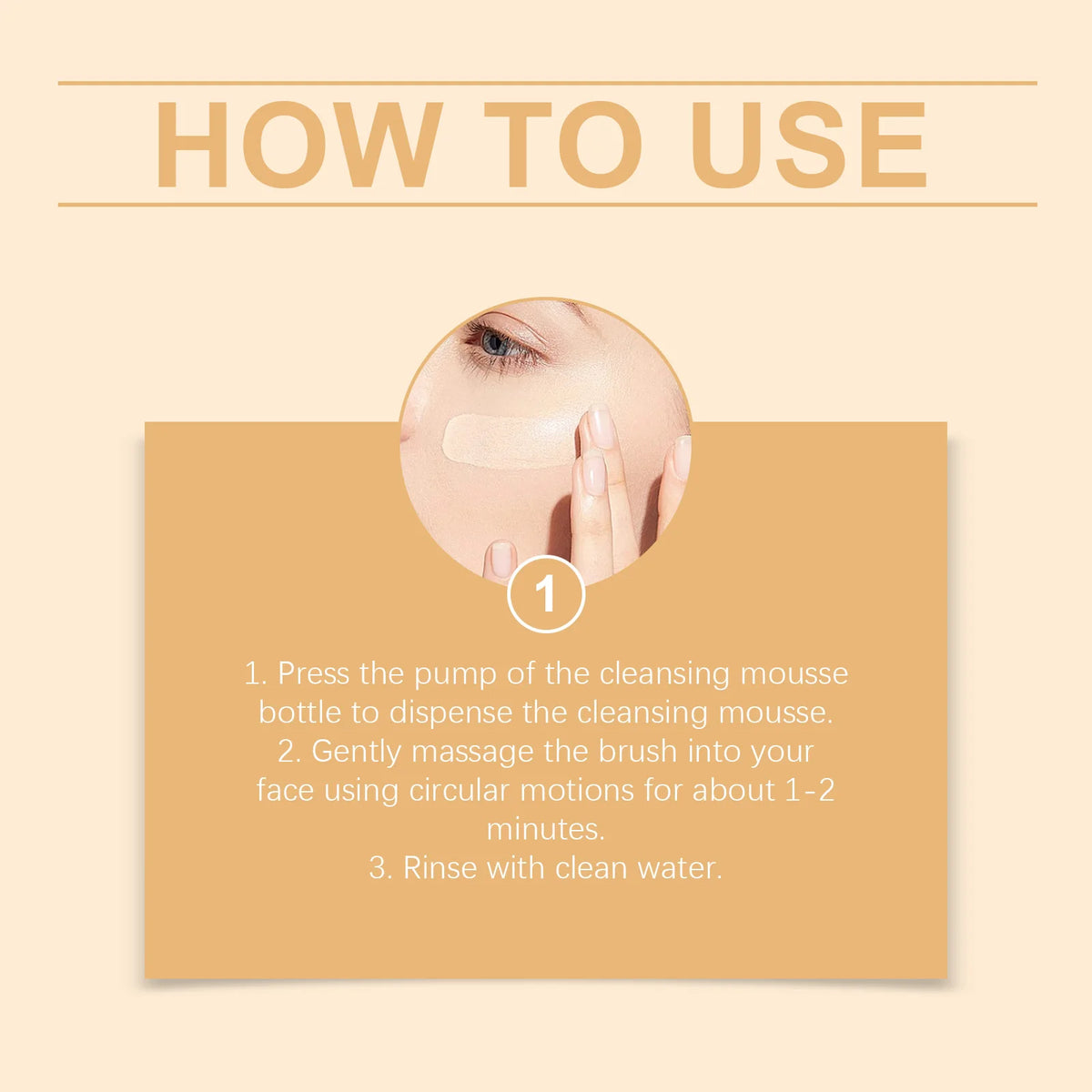 Jaysuing Turmeric Brighten Facial Cleanser Mousse - 100ml