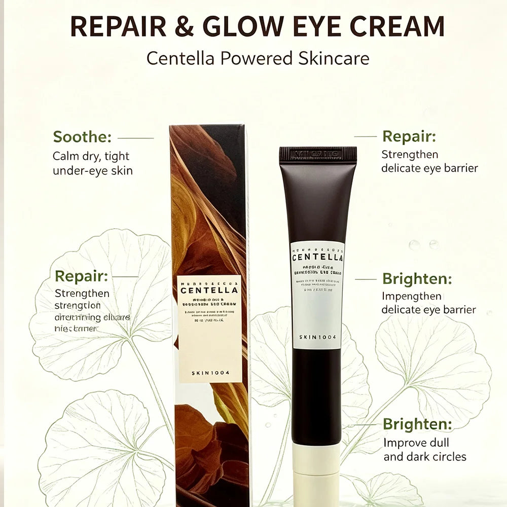 SKIN1004 Skincare Angel Snow Grass Probiotics Psoralol Diminishes Fine Lines Early Aging Eye Cream Repair Korea Halloween Gift