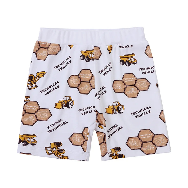 Toddler Boys Sporty 2-Piece Cotton Blend T-Shirt and Shorts Set