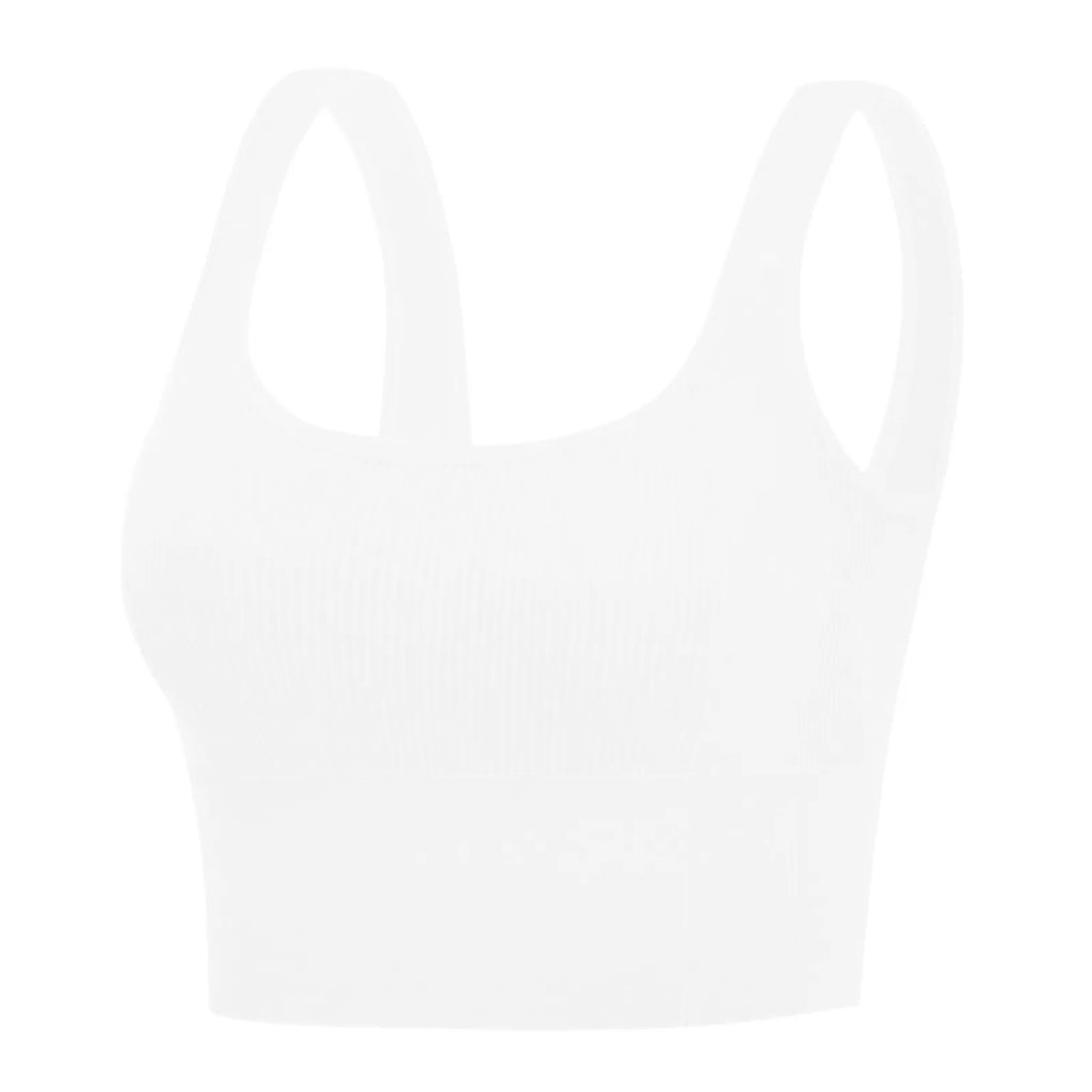 Women Summer Seamless Wireless Fixed Wide Strap Bandeau Tube Top Back Vest Casual Daily Soft Comfortable Underwear Lingerie