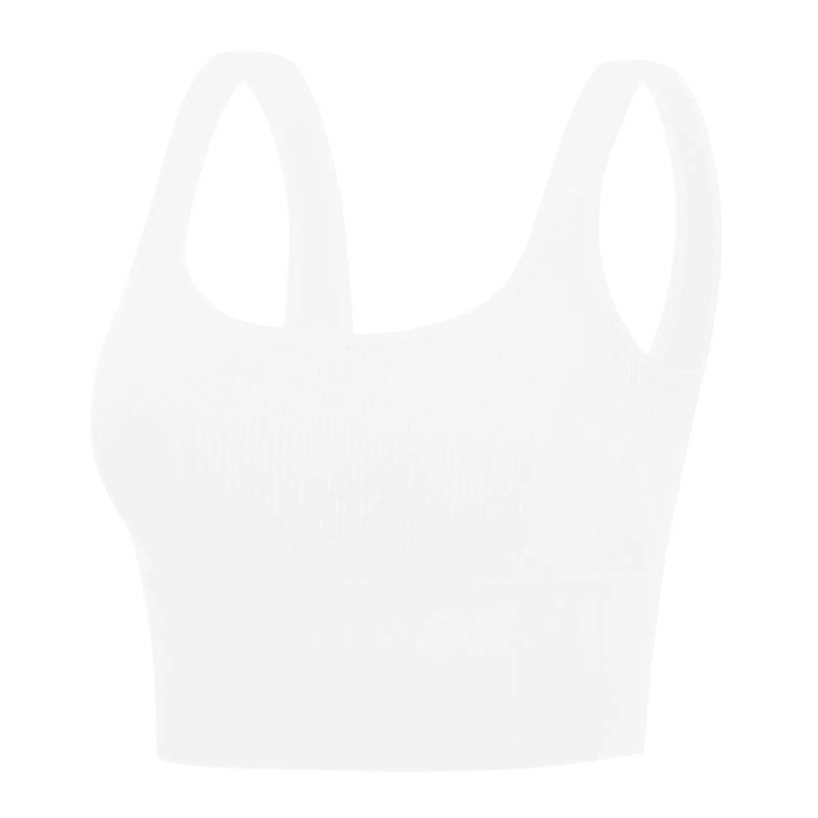 Women Summer Seamless Wireless Fixed Wide Strap Bandeau Tube Top Back Vest Casual Daily Soft Comfortable Underwear Lingerie