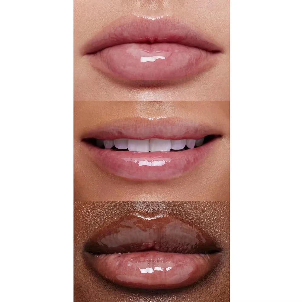 6Pcs Fruit Flavor Lip Oil Set - Moisturizing Plumping Lip Gloss