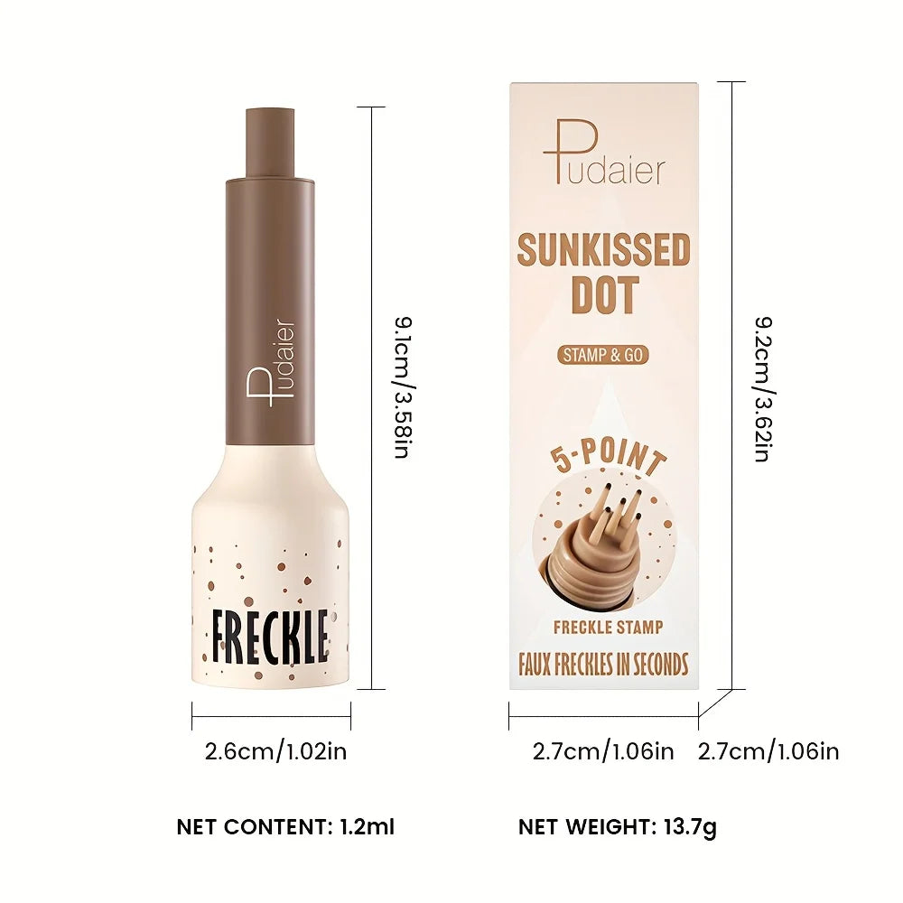 Natural Nude Makeup Fake Freckles Pen Waterproof Long Lasting Light Coverage Freckle Stamp For Women'S