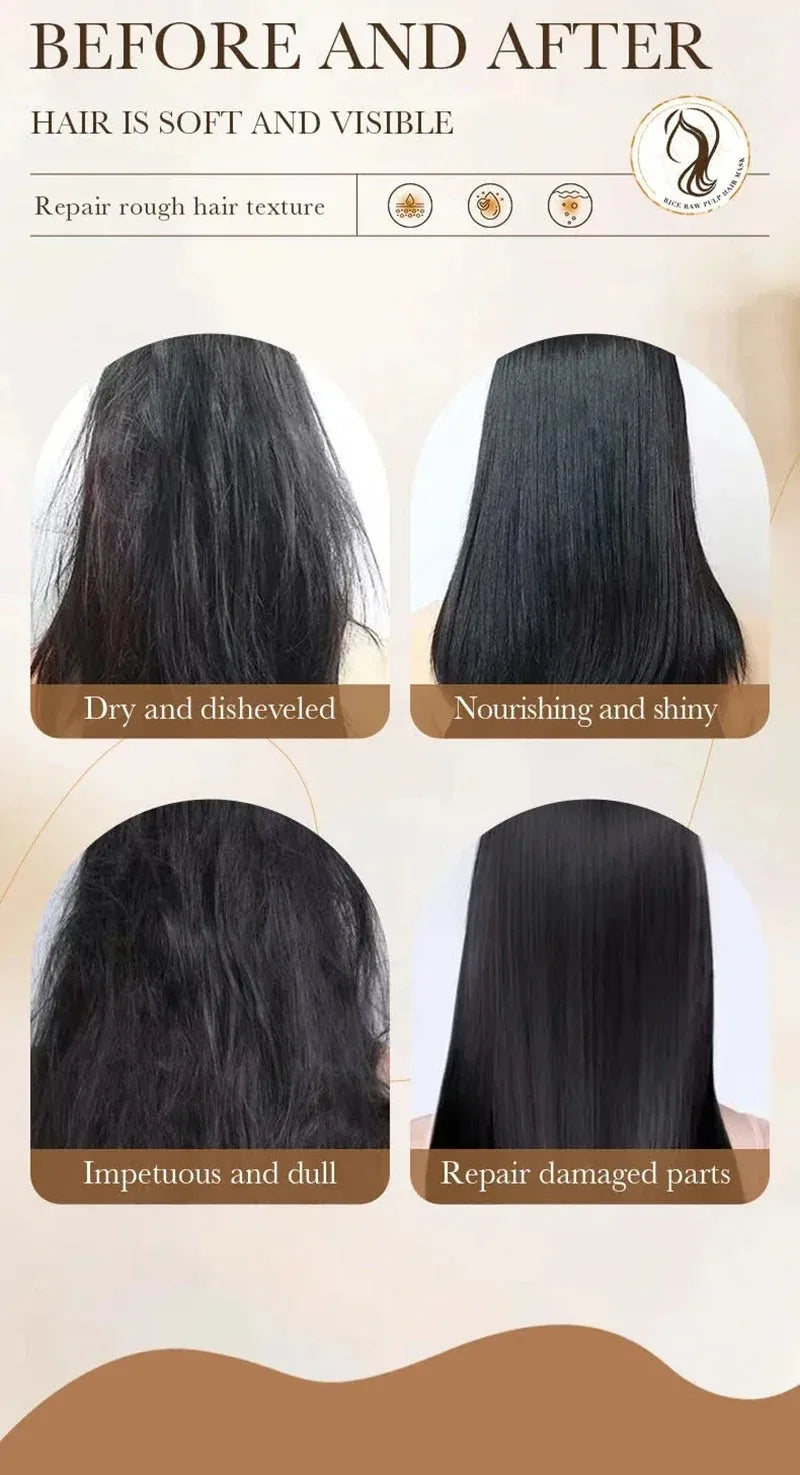 5-Second Smooth Hair Mask - Repair, Moisturizing, Anti-Frizz