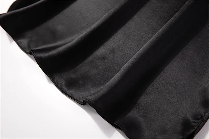 Elegant Fashion Satin Tank Tops Office Lady Blouse Shirts plus  Summer Slim Sleeveless Vest Women Simple O-neck Tops y2k clothes