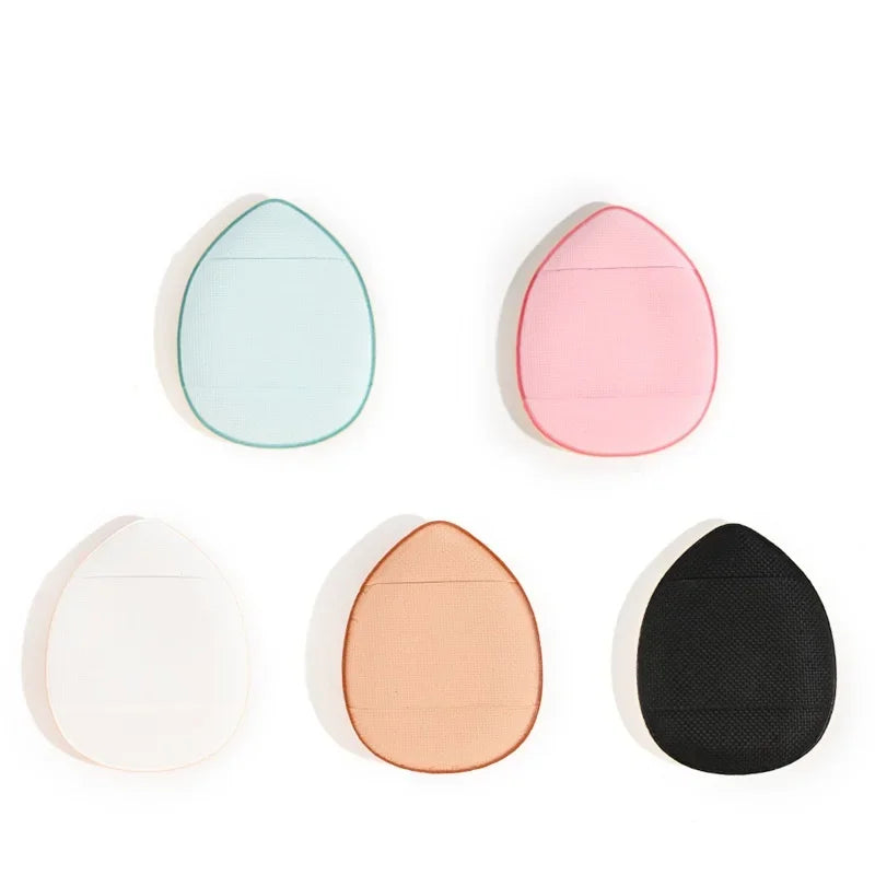 Mini Size Finger Puff Makeup Sponge Set, Face Concealer Foundation, Puff Detail, Professional Cosmetic Pad, Makeup Tool