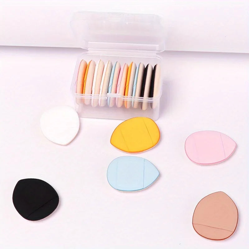 3/718pcs Fingertip Mini Puff Makeup Sponges For Foundation Powder Puffs For Loose Powder Air Cream Foundation Facial Makeup Puff