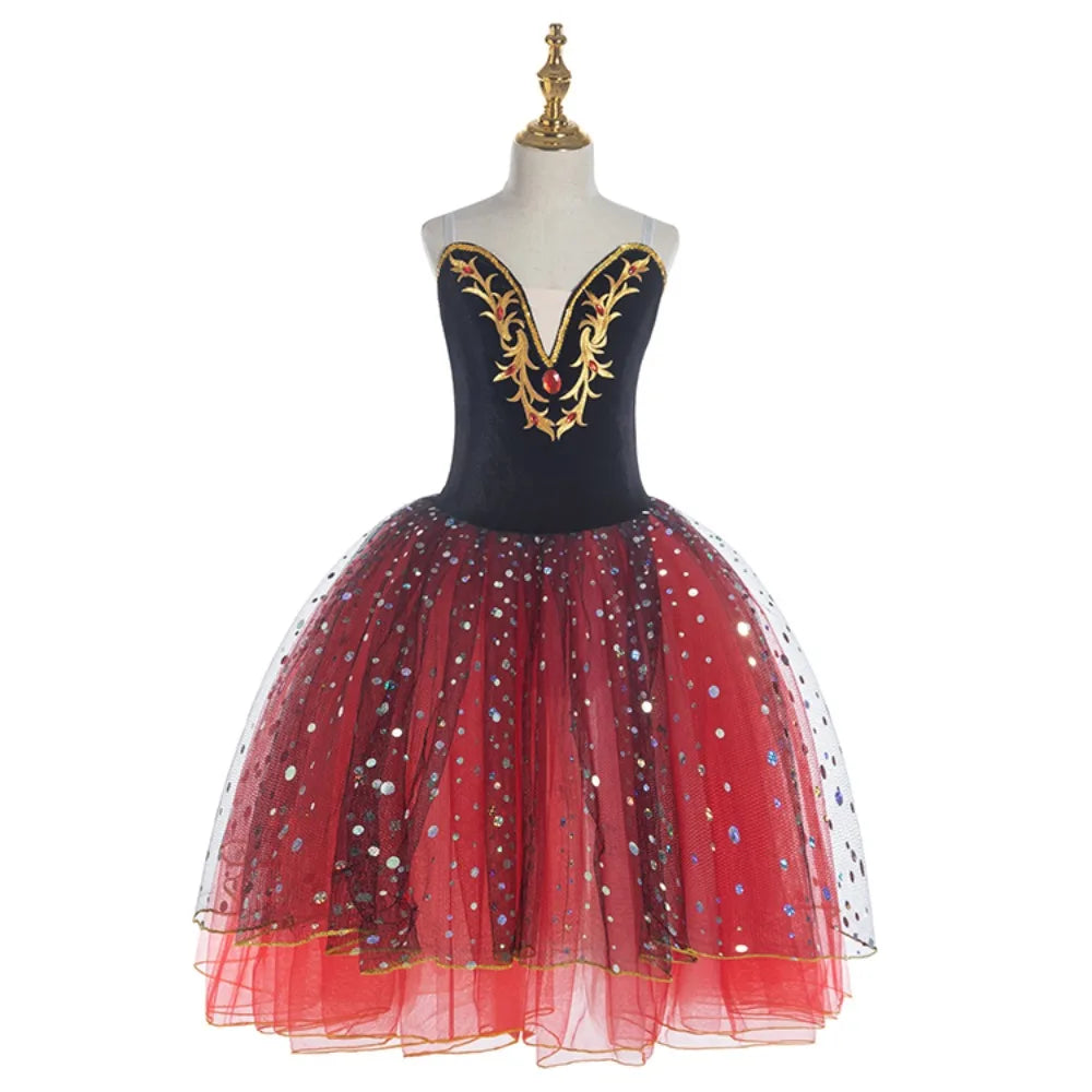 Children Clothing Leotards for Girls Dress Ballet Tutu Dance Wear Party Kids Clothes Stage Costumes Performance Princess Fairy