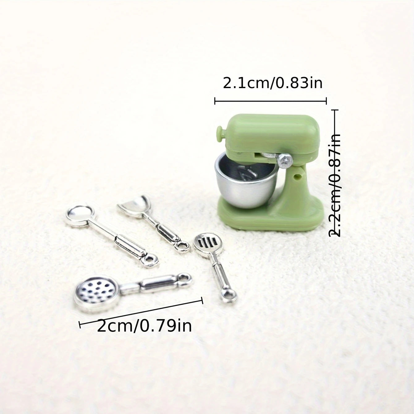 1 juego de miniatura de licuadora para escena de cocina de decoración navideña, coleccionable para entusiastas de las miniaturas, accesorios de fotografía