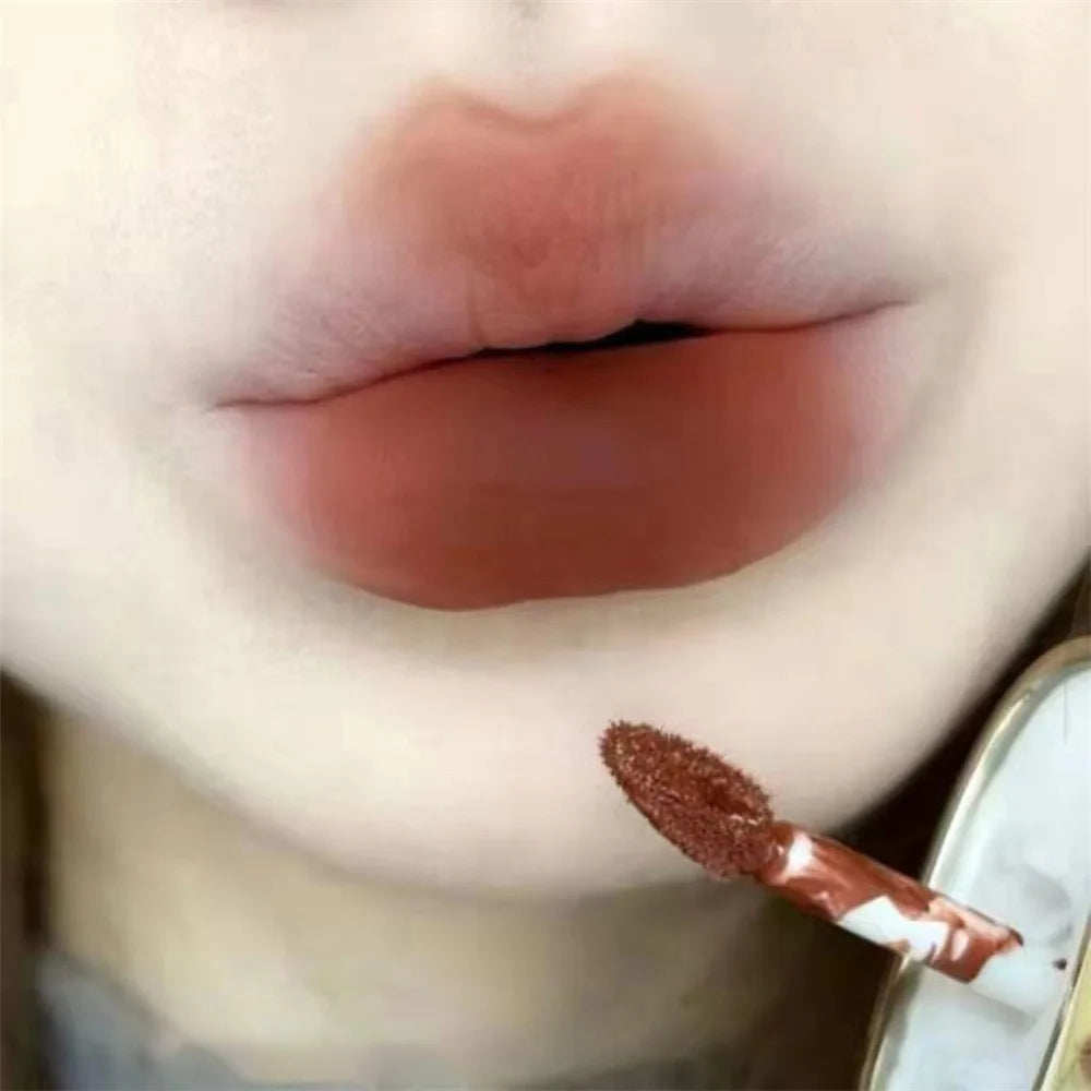 Mirror Water Lip Glaze To Matte Lipstick Makeup Waterproof Long Lasting Lip Gloss Rich Color Silky Not Fade Lips Mud Lip Tint