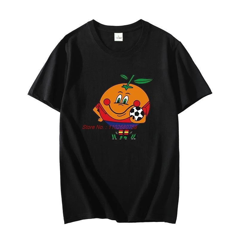 Spain 82 Graphic T-Shirt - Men's Cotton Oversized Short Sleeve Tee